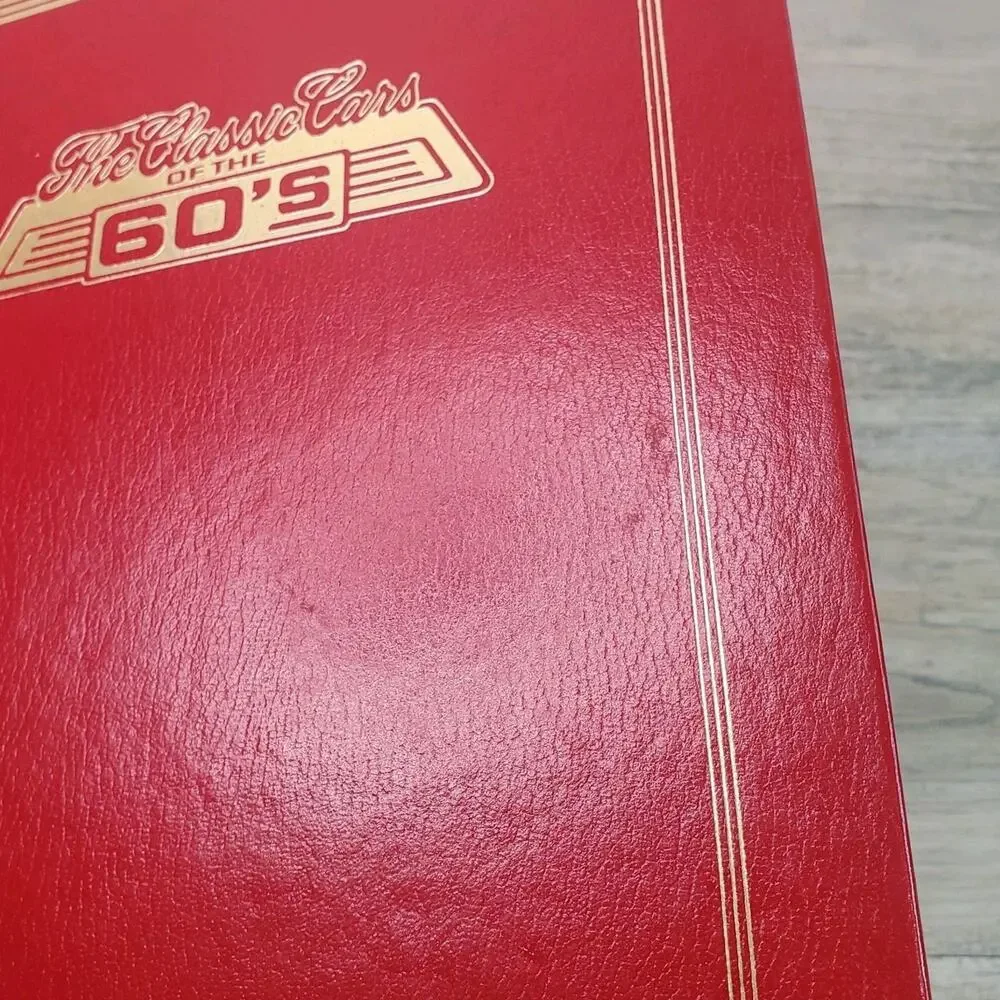 The Classic Cars of the 60s-Franklin Mint Book Hardcover 1990 Acceptable
